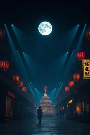 《灰鲸航线》竖版海报，深蓝海面上一艘货轮驶过航标灯