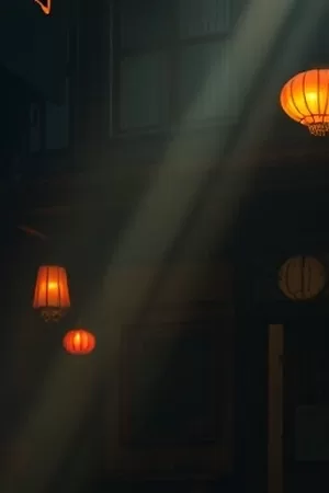 《芒种之后》竖版海报，金黄麦田边的旧农机与蹲坐的身影