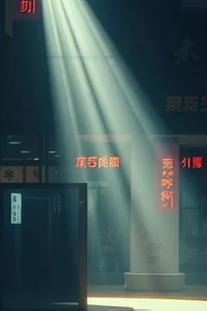 《麦田收音机》竖版海报，田埂上的老收音机与随风摆动的麦穗