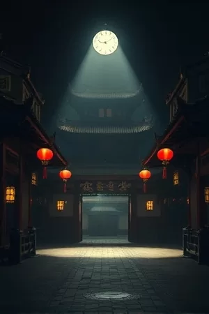 《逆光迁徙》竖版海报，逆光下的候鸟群与地平线上的剪影